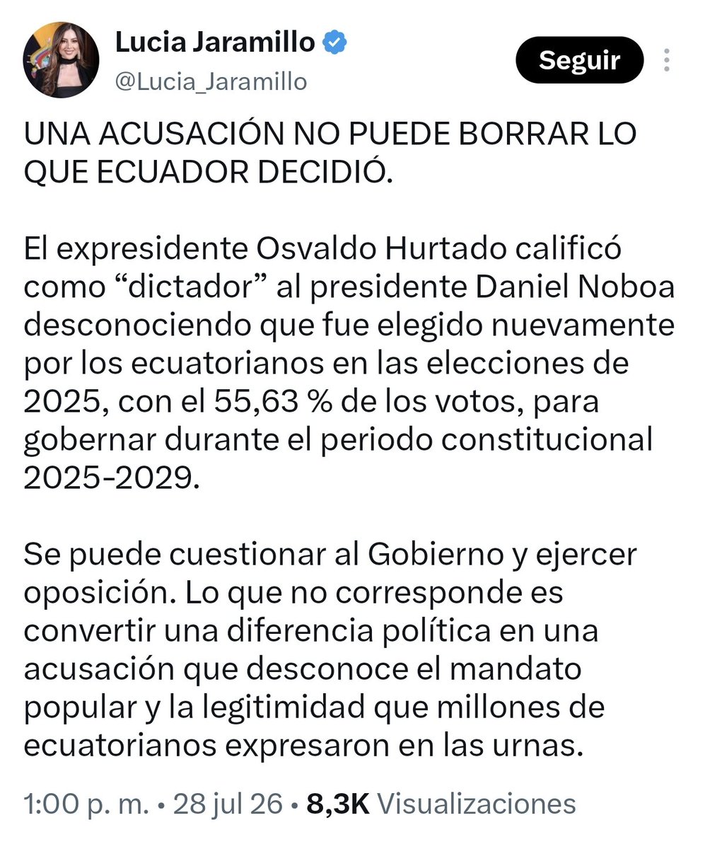 ElenaDeQuito's tweet photo. Cuando el poder se siente interpelado y desnudo en sus intenciones reacciona en coro ⬇️ https://t.co/gmUg96WwAC