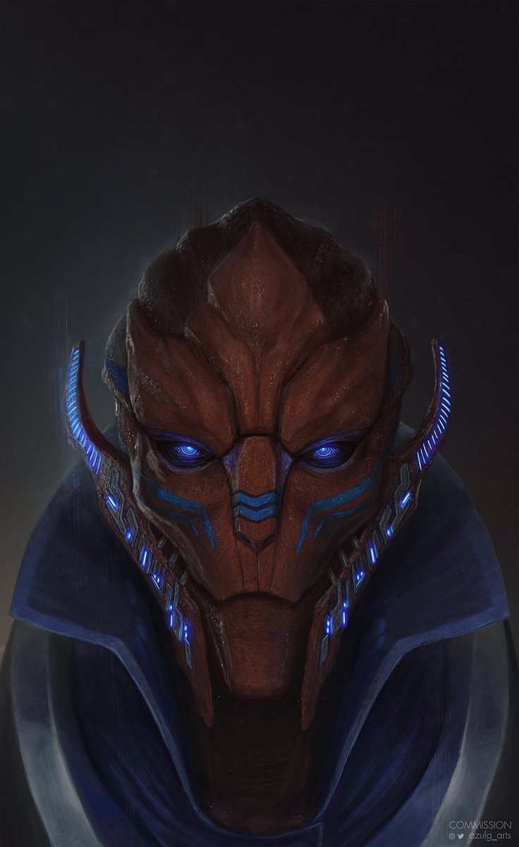 Azulg_Arts's tweet photo. Portrait OC Commission for @LouAndPuns

Juna || Mass Effect  

#MassEffect | #turian https://t.co/hxcnQxKt2e