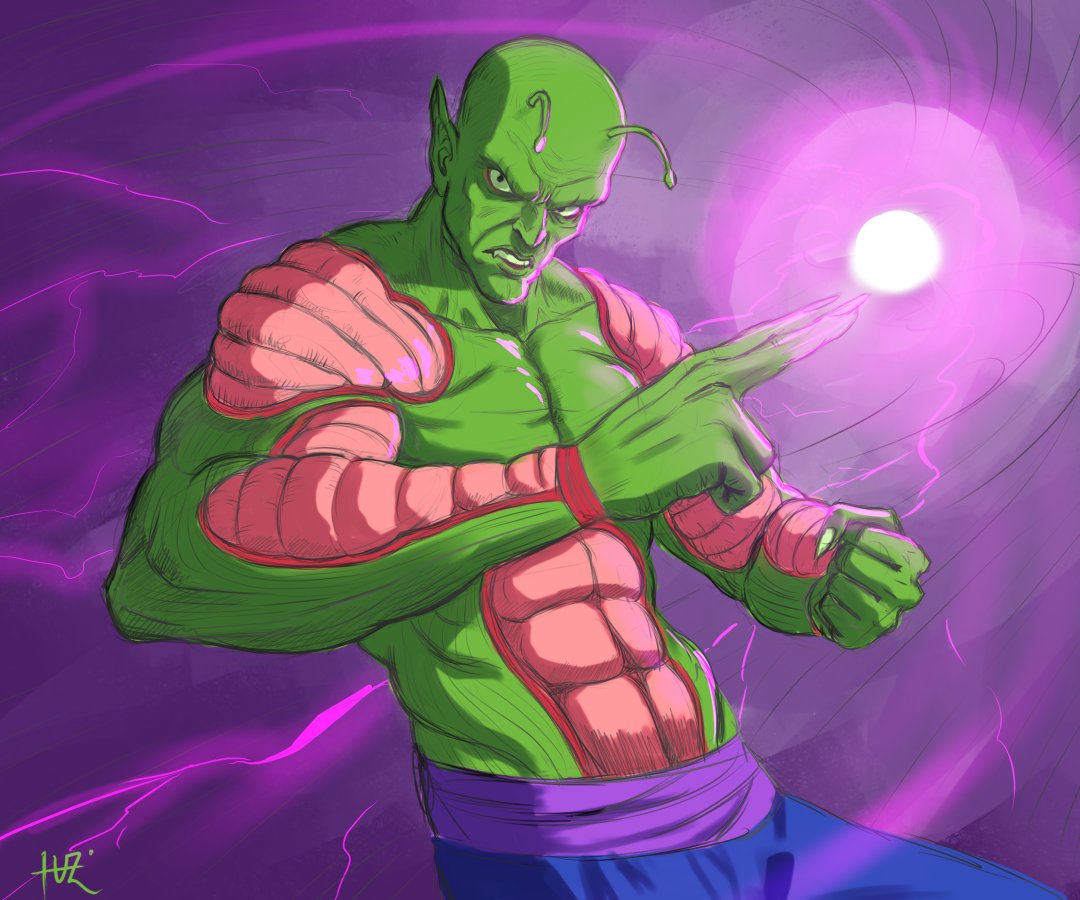 Hazzel_l_'s tweet photo. Picoro..fan art #dragonballz https://t.co/xgJRiAp9zF