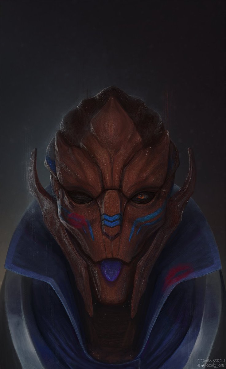 Azulg_Arts's tweet photo. Portrait OC Commission for @LouAndPuns

Juna || Mass Effect  

#MassEffect | #turian https://t.co/hxcnQxKt2e