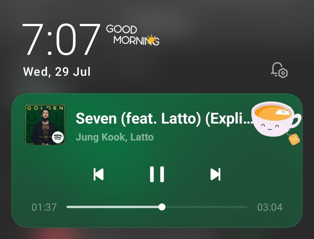 LidiaTan75's tweet photo. 😍 I'm Listening 🎧 #Seven by #Jungkook from "Jungkook Discography" on Spotify!💚

🔗 https://t.co/GcdSWXe6HF

PLEASE KEEP SUPPORTING JUNGKOOK'S MUSIC 🎶 🫶 
#JUNGKOOK #정국 🔥 https://t.co/HyWZOjqENn