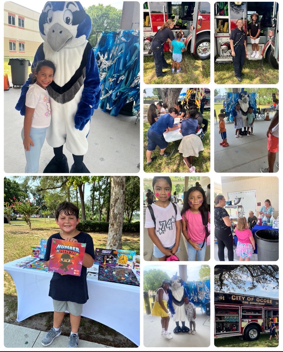SpringLake_OCPS's tweet photo. 🎉 Our Back to School Bash was incredible!💙🐦

Our campus was filled with smiles, excitement, and so much Blue Jay pride as we welcomed new and returning families to kick off an amazing school year. Thank you to our incredible staff, community partners, volunteers, and families for helping make the evening such a success.

The countdown is on… we can’t wait to welcome our Blue Jays back and begin building an unforgettable year together! 🏗️📚💙
@OCPSnews @WarkentienGM 
#WeBuildItTogether #BackToSchool