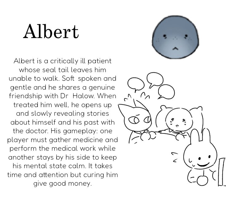 Morothebunny's tweet photo. How I think their gameplay/behavior would be like https://t.co/LGmKbjFXZV