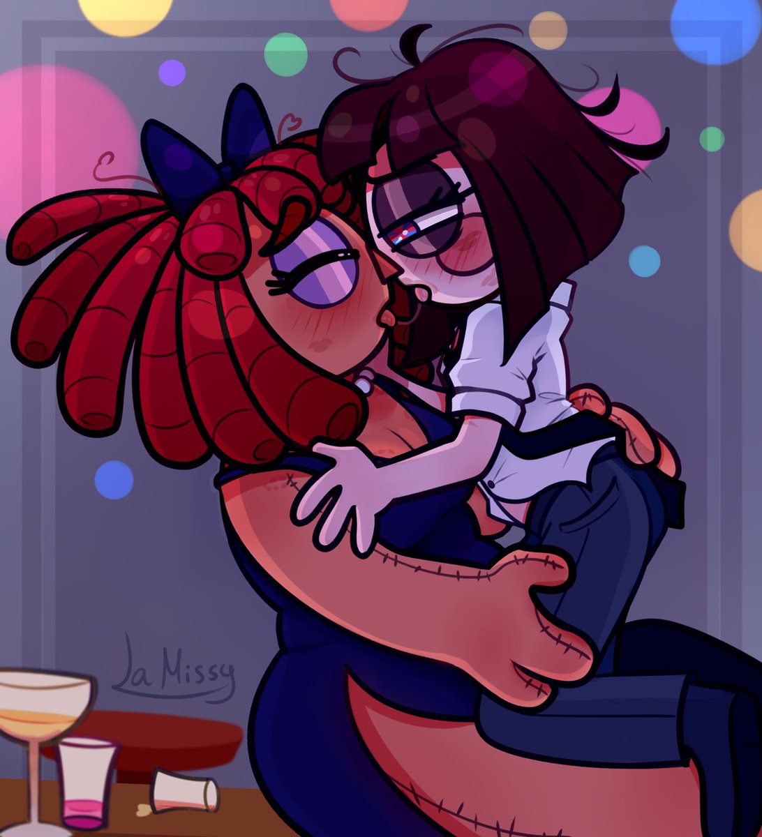 La_Missy_'s tweet photo. funnydoll sloppy making out that's it that's the tweet

#TADC #Ragapom #Ragatha #Pomni #Jesterdoll https://t.co/Rtyp1pfRZC