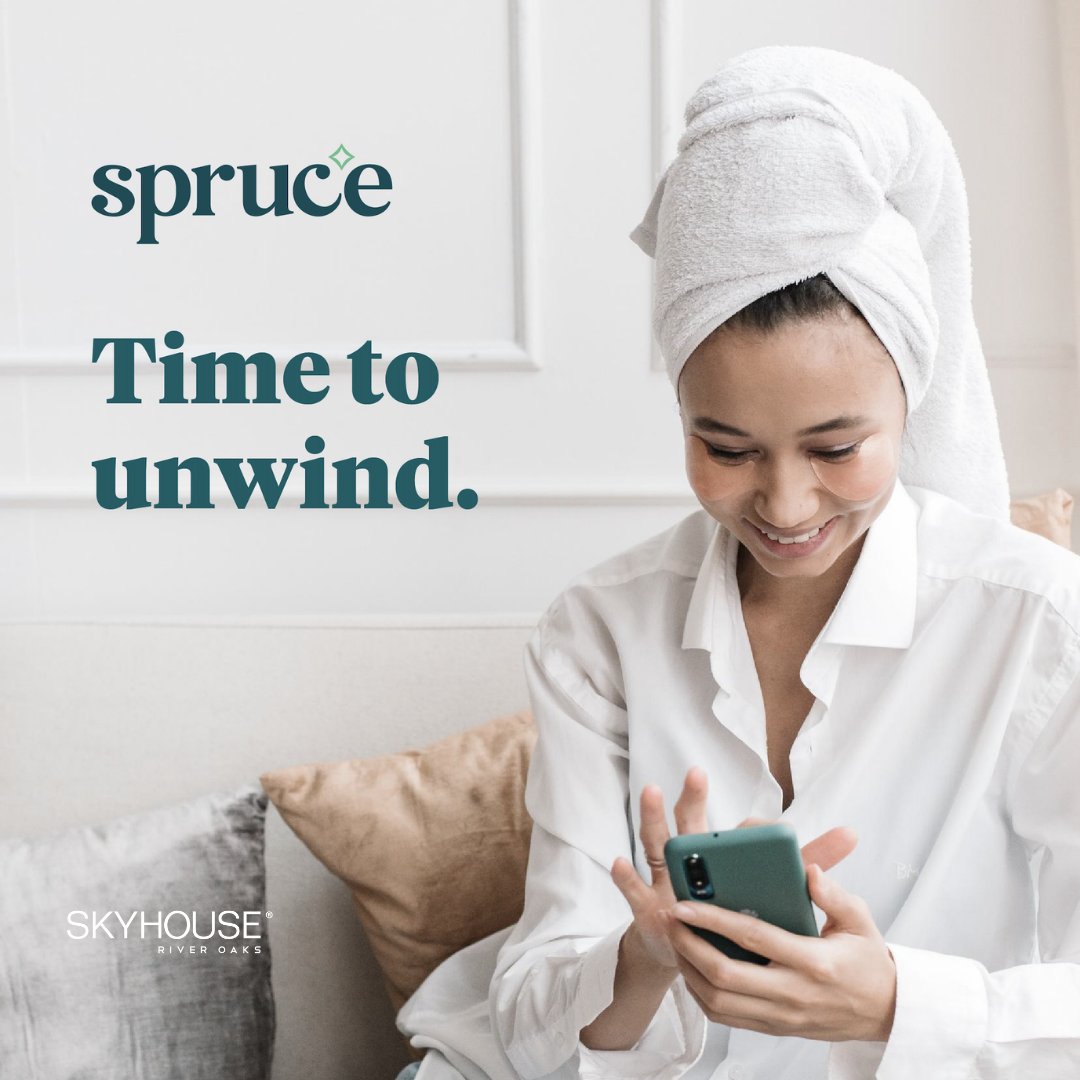SkyHouseRO's tweet photo. ☀️ With Spruce, our residents enjoy less cleaning and more summer.🧹 (@sprucecrew)
#skyhouseriveroaks #ResidentPerks🔗 https://t.co/bIGQsKxra4 https://t.co/orS98ebWkK