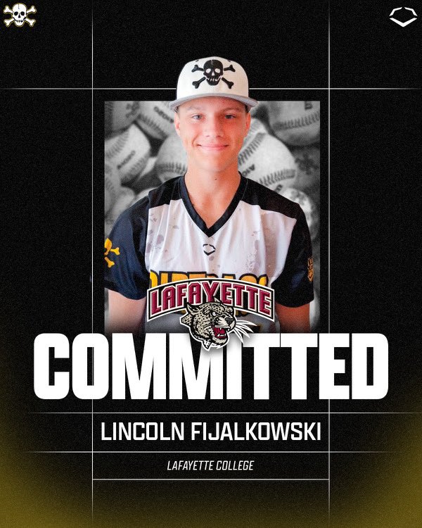_thedirtbags's tweet photo. Congratulations Lincoln Fijalkowski (2027 Upper Perkiomen High School (PA) RHP) on his commitment to Lafayette College! ☠️🆙 https://t.co/sXRp01SPxN