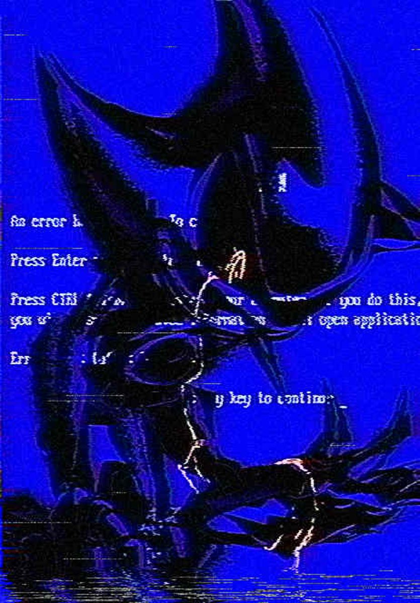 spacedawgspace's tweet photo. there can only be one sonic https://t.co/4lvHA0HDKu