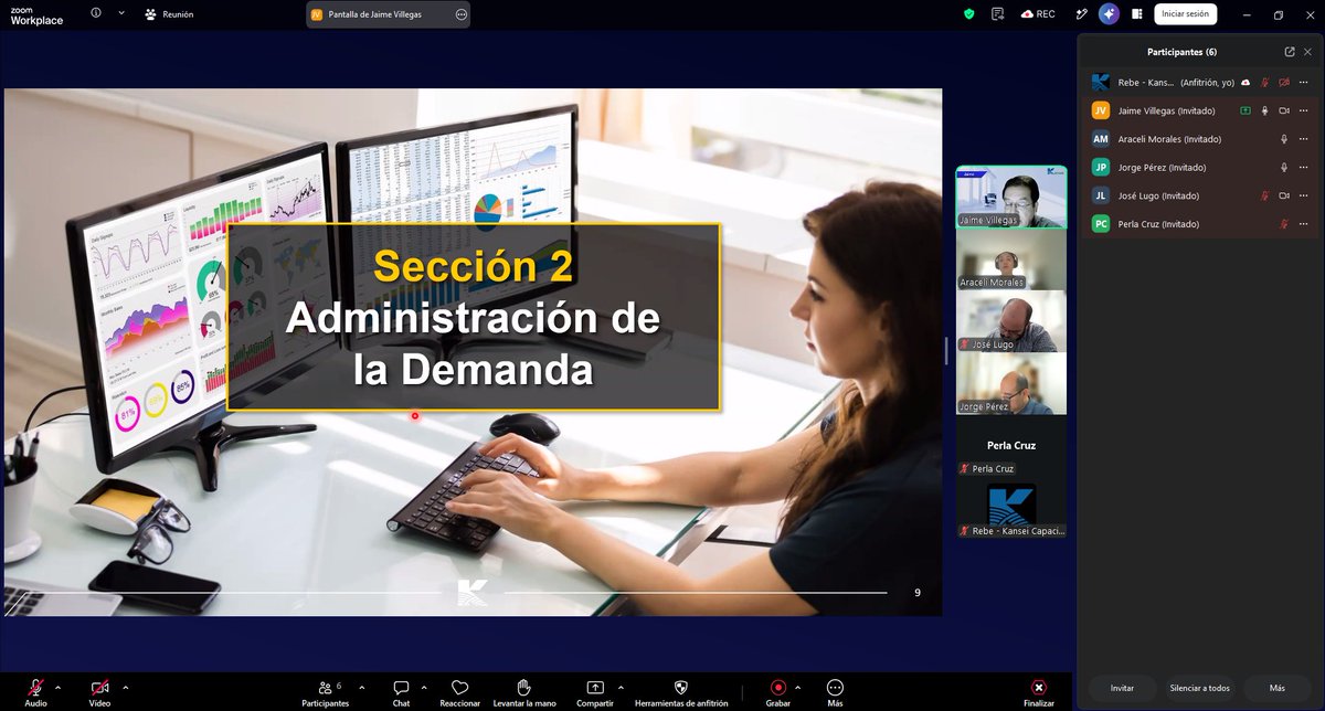 kanseisc's tweet photo. 📊 Gracias a todos los participantes de nuestro curso abierto "Administración de la Demanda", impartido del 20 al 23 de julio. Seguimos impulsando el desarrollo profesional con capacitación práctica y especializada. 🚀

#KanseiCapacitación #AdministraciónDeLaDemanda #SupplyChain https://t.co/45Qqrn5t4a