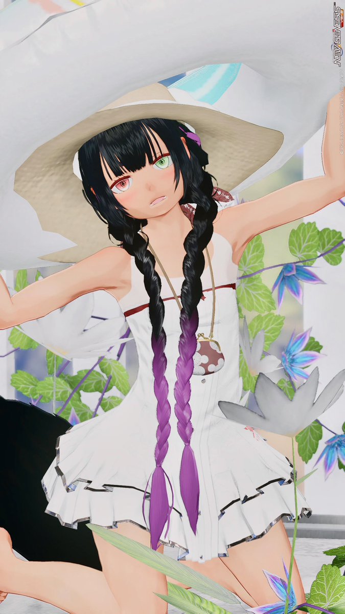 nue_1925_i3's tweet photo. おはにょッ……うぅ✨
朝あげなのじゃ〜🍃
朝から暑いのじゃ💦
#メンテの日なのでssを貼る
#4億のおでこ 
#PSO2NGS_SS https://t.co/ojAhonDDHw