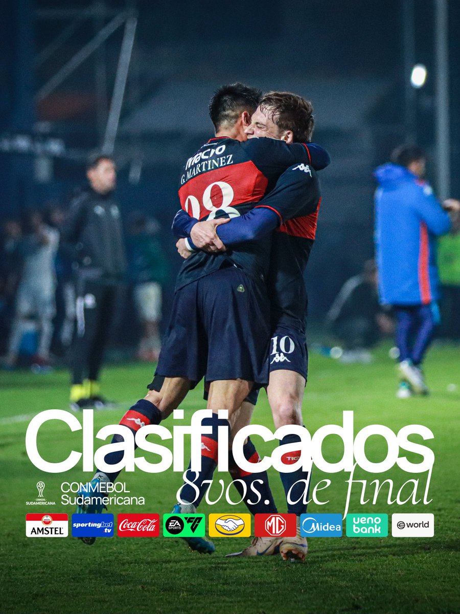 catigreoficial's tweet photo. #CONMEBOLSudamericana🏆

¡𝗖𝗟𝗔𝗦𝗜𝗙𝗜𝗖𝗔𝗗𝗢𝗦 𝗔 𝟴𝗩𝗢𝗦 𝗗𝗘 𝗙𝗜𝗡𝗔𝗟!

#TigreSeCopa 💙❤️💙 https://t.co/p84HpU1iZ8