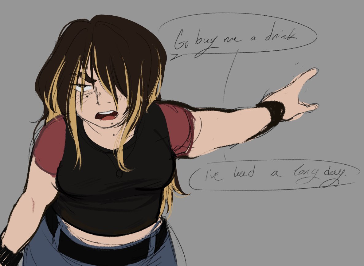 anarchyatlas's tweet photo. i draw myself hotter than i am sorry for catfishing https://t.co/gbSGV6vRce