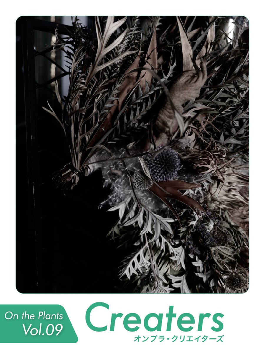 On_the_Plants's tweet photo. 🌟On the Plants Vol.09 出店者のご紹介🌟

【オンプラCreators】
L.C.P BRANCH
https://t.co/PYcSHAgSbI

【出展者からのコメント】
棘は守るために生まれたもの。

けれど私は
その棘の中に美しさを見る。

植物の棘を一本ずつ綴りながら
花と棘が織りなす造形を作品へと昇華しています。

代表作「Siirë」は
ハリネズミに着想を得たドライフラワーオブジェ。

柔らかさと鋭さ。
儚さと力強さ。

相反するものが共存する植物の魅力を
棘というかたちで表現しています。

━━━━━━━━━━━━━━━━━━━━
🌟あなたの「好き」がきっと見つかる🌟
植物🌱
爬虫類・昆虫🦎
アートクリエイター作品🔨

2016年より続くOn the Plants（オンプラ）は、
「植物（園芸家）」
「爬虫類・昆虫などの生体（ブリーダー）」
「ハンドメイド作品（クリエイター）」
が集まる九州最大級の複合展示販売イベントです。

育てる世界。
共に生きる世界。
表現する世界。
そして、新しい発見と出会う世界。
ジャンルを越えて、好きが交差する2日間。

あなたの世界を広げるオンプラを、
ぜひ会場でお楽しみください✨
見るだけでも楽しく、話を聞くだけでも面白い。
はじめての方からコアなファンまで
楽しめる2日間です🤩

On the Plants（オンプラ）Vol.09
📅2026年10月3日（土）～10月4日（日）
📍福岡アイランドシティフォーラムにて開催🎉
入場料：
大人 1,000円
中高生 500円
小学生以下 無料
🅿️1,000台以上あり

最新情報はInstagram・X・WEBで随時更新中。
フォローしてチェックしてください🙌

公式Instagram： https://t.co/SybxWsn4Pp
公式X（Twitter）： @On_the_Plants
公式WEBサイトプロフィールリンクより