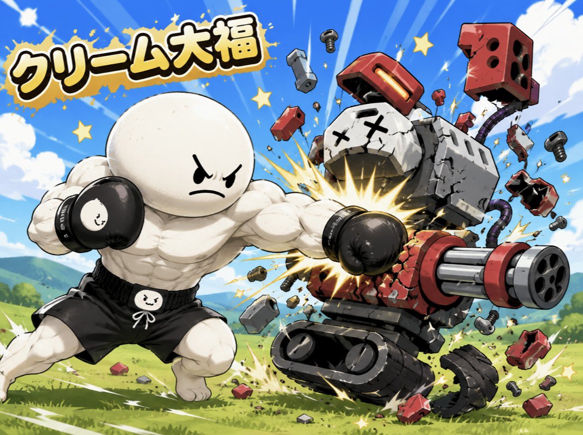 nzYj53zdR253757's tweet photo. 【難易度17フランメカイザー討伐⚔️】

対戦ありがとうございました🥊

次はさらに改良された高性能ロボとの対戦お待ちしてます😊🤟

周年一緒に盛り上がれる仲間も募集してるよ♪💃🕺

#ダダサバイバー https://t.co/BNqV3YSS3A