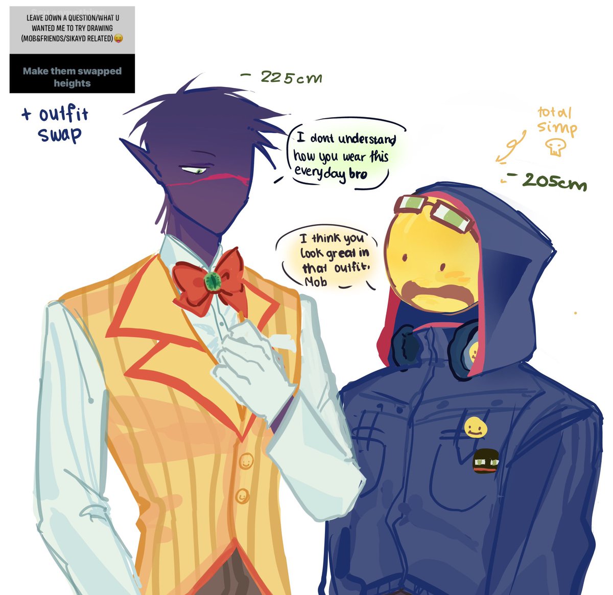 Floaranty's tweet photo. Height +outfit swap Verimob🤤🤤🤤
#thatmob #verity #verimob #veritymob #minecraft https://t.co/kZ69pXL6dj