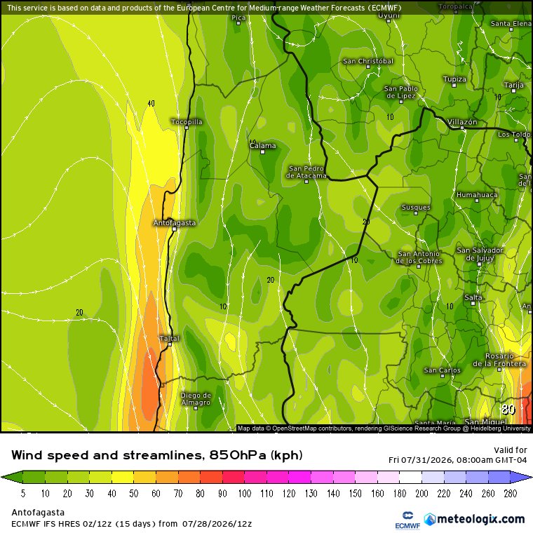 davidurra7's tweet photo. Aviso, para el norte Grande.

Se esperan probables Lloviznas, lluvia ligera  entre el tramo Costero de Tarapacá - Antofagasta el día jueves al viernes  debido a Jet advectivo de bajo nivel y aumento espesor de los estratocumulos. 

Además esperan viento en algunos sectores con posibles tormentas de polvo al interior.

No descarto que Antofagasta y cercanías logren acumular un par de milímetros