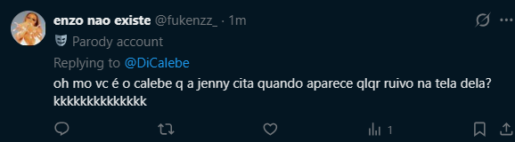 DiCalebe's tweet photo. Reclamação!
Olha a fama que a @jennyprioli me da (ela me xinga!)
#ReageDiaTV https://t.co/HMyRBtVbvq