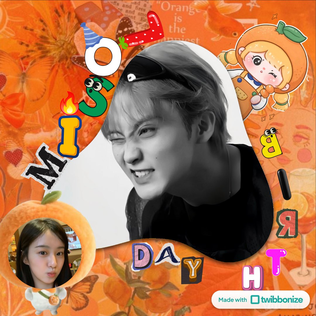 markaswara's tweet photo. Happy Belated Birthday, Misol si Jeruk! 🍊✨ @waikeey 

Sumpah, maaf banget ya gua telat ngucapinnya, tapi better late than never, right? Semoga di usia yang baru ini, hidup lu makin fresh, makin manis kayak jeruk kualitas ekspor, dan semua goals lu bisa tercapai satu-satu🙂‍↕️ https://t.co/TEyhal7pYn