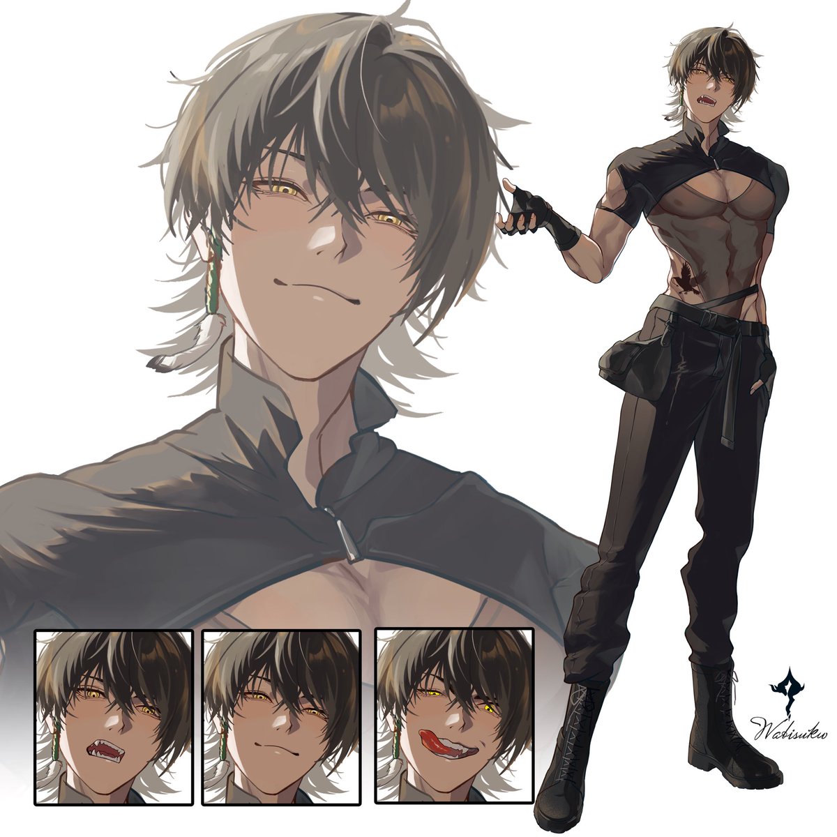 Wabisuke_goart's tweet photo. 現役常勤看護師と兼業でイラストレーターをしております！
納期を落とした事は一度もございません
看護師経験を活かし繊細な表情や生き生きとしたキャラクターを描く事を得意とし、
ご依頼者様に寄り添ったご提案をしております✨ https://t.co/OGBXiiAQ0c