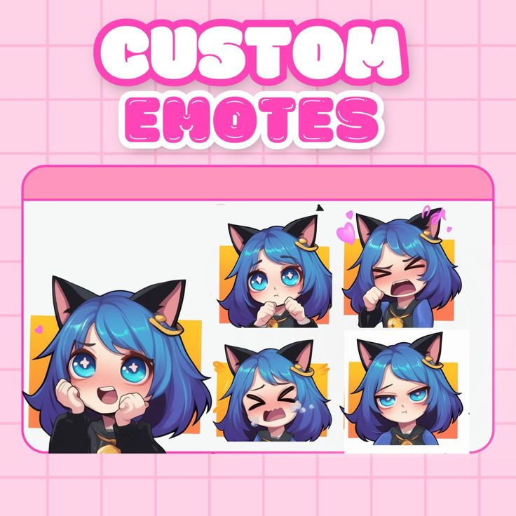 reokin_'s tweet photo. Would you like help designing the actual emotes or naming your emote pack? I can even generate preview images for you. Just say the word.#streamers #twitchtv #StreamerCommunity #twitterblades #twitch #twitchstreamers #livegaming #youtubers #ytgaming #banners #vtubermodel RFW https://t.co/LxqbBHwBoO