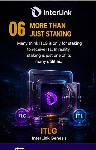 TSSRAAV's tweet photo. #InterLink #ITLG #ITL 
ITLG is much more than a staking token—it serves as the governance foundation of the InterLink ecosystem, enabling community participation in important decisions. While staking ITLG allows users to earn ITL rewards, it is only one of many utilities designed to support long-term ecosystem growth. As the InterLink network expands, ITLG is intended to play a key role in governance, participation, and the development of future ecosystem opportunities.
