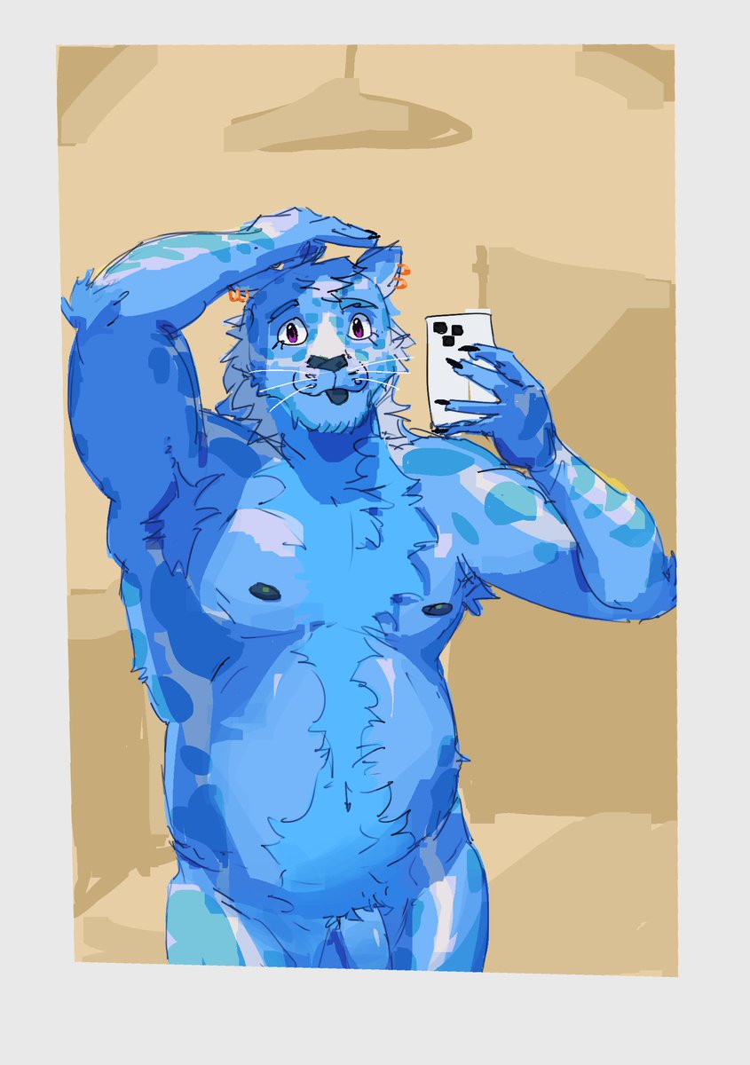 vinny24wd's tweet photo. doodle for @BLU3dbutsus https://t.co/NsFiM8lI8y