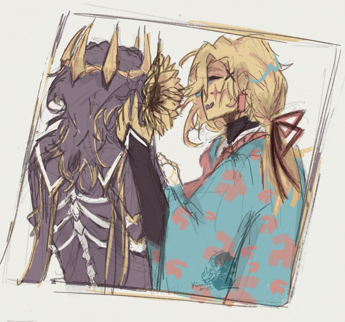 DreamyyAuvi's tweet photo. hi daisygrove duo, but i kinda dislike how i drew them https://t.co/3IUKGEswzu