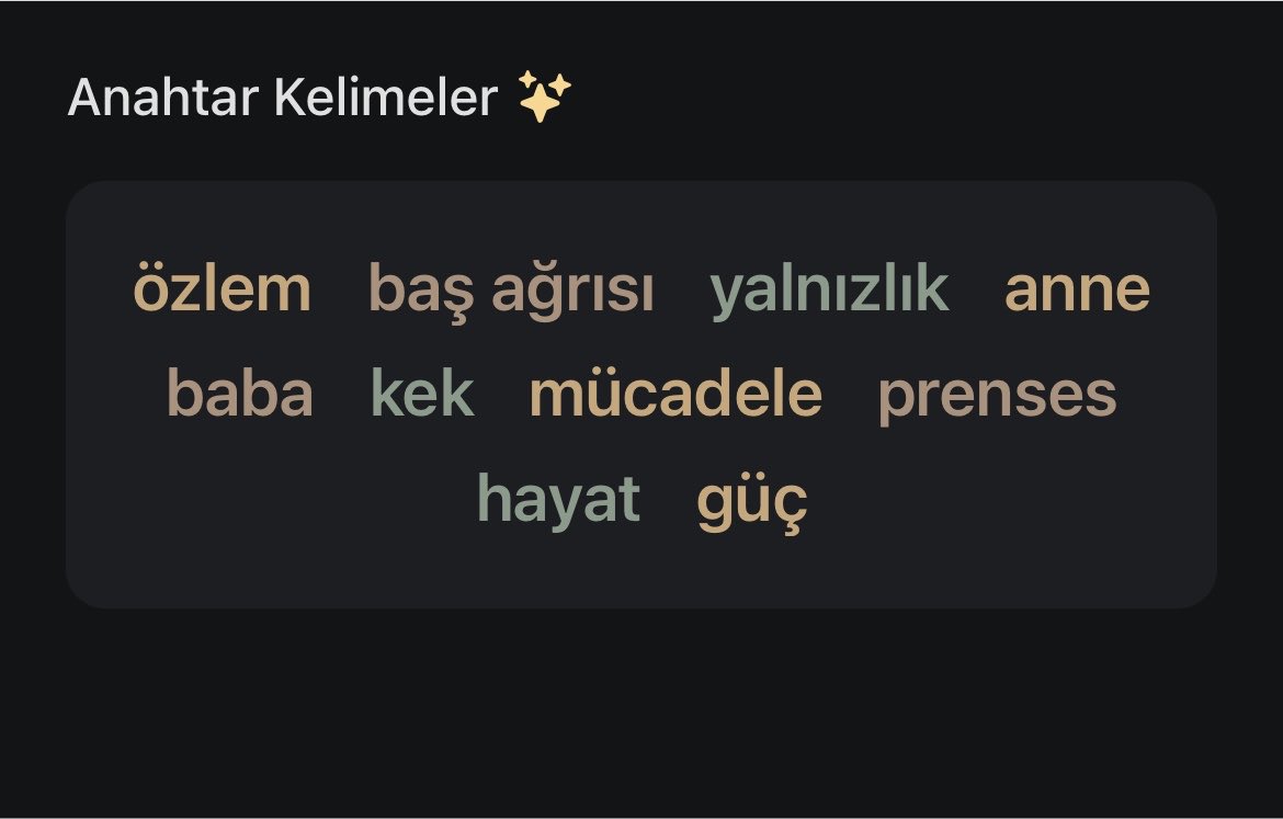 ozlemcuk's tweet photo. Günlüğümün bugüne özel anahtar kelimelerime bakar mısınız smsöwösl tam olarak ben https://t.co/2asNBpLMJd