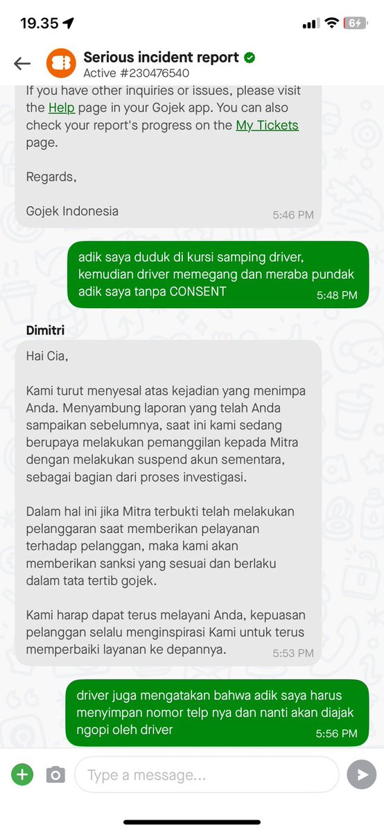 eastbonds's tweet photo. guys this is the driver by the way, his account get suspended and thank god gojek alr took action for it so gue harap gaada korban dia lagi di luar sana https://t.co/AZgpivERLw