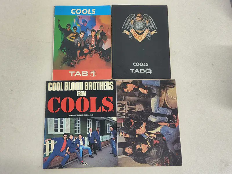 COOL BLOOD BROTHERS FROM COOLS 写真集クールス COOLS（クールス）のバンドスコア 『TAB①』『TAB③』『大全集Vol.2