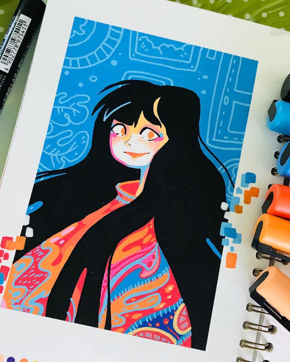 poscabr's tweet photo. Daquelas artes que fazem a gente parar de rolar o feed. 🤘

O que mais te chamou a atenção nesse trampo da Vanessa (https://t.co/1efvUsGJz3)? 

#POSCA #POSCABrasil #arte #criatividade https://t.co/GTE3ERr848