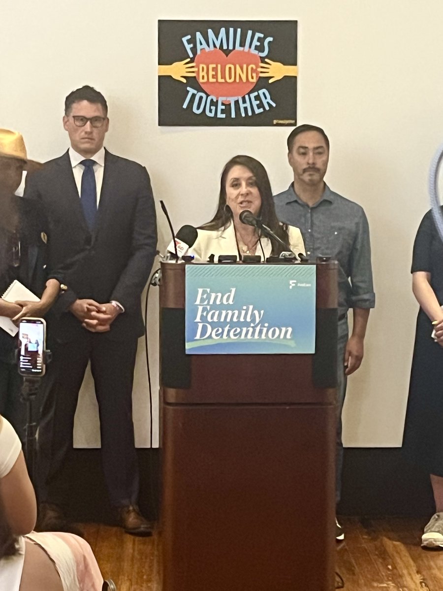 FWDus's tweet photo. Thank you, @JoaquinCastrotx, for your leadership to end this cruelty and to all of the MOCs and advocates who continue to use their voice to call for Dilley’s closure and to fight for the families facing the horrors of this Administration’s immigration enforcement. https://t.co/NlSJ11CcnV
