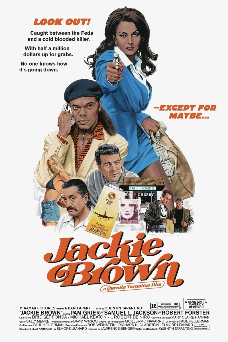 JokerJay9357's tweet photo. #NowWatching #FirstWatch Jackie Brown (1997)
This is @SeaVVitch7 pick for movie night. This will be a first watch for me. I'm going into this blind, so I'm excited to give it a watch. Let's see how it goes
#FilmTwitter https://t.co/JhIZRseLLk
