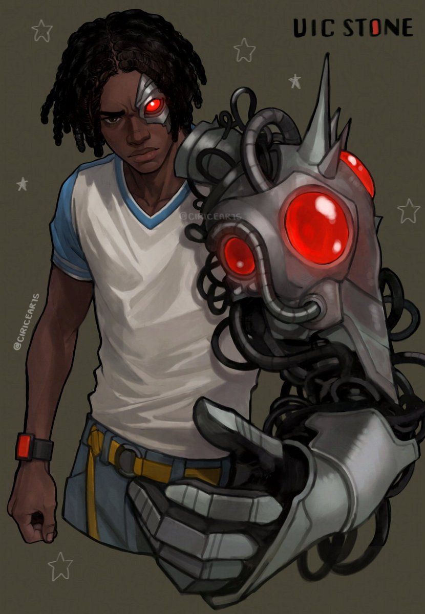 ciricearts's tweet photo. absolute cyborg!!<3 #victorstone https://t.co/FKyNYrvfX7