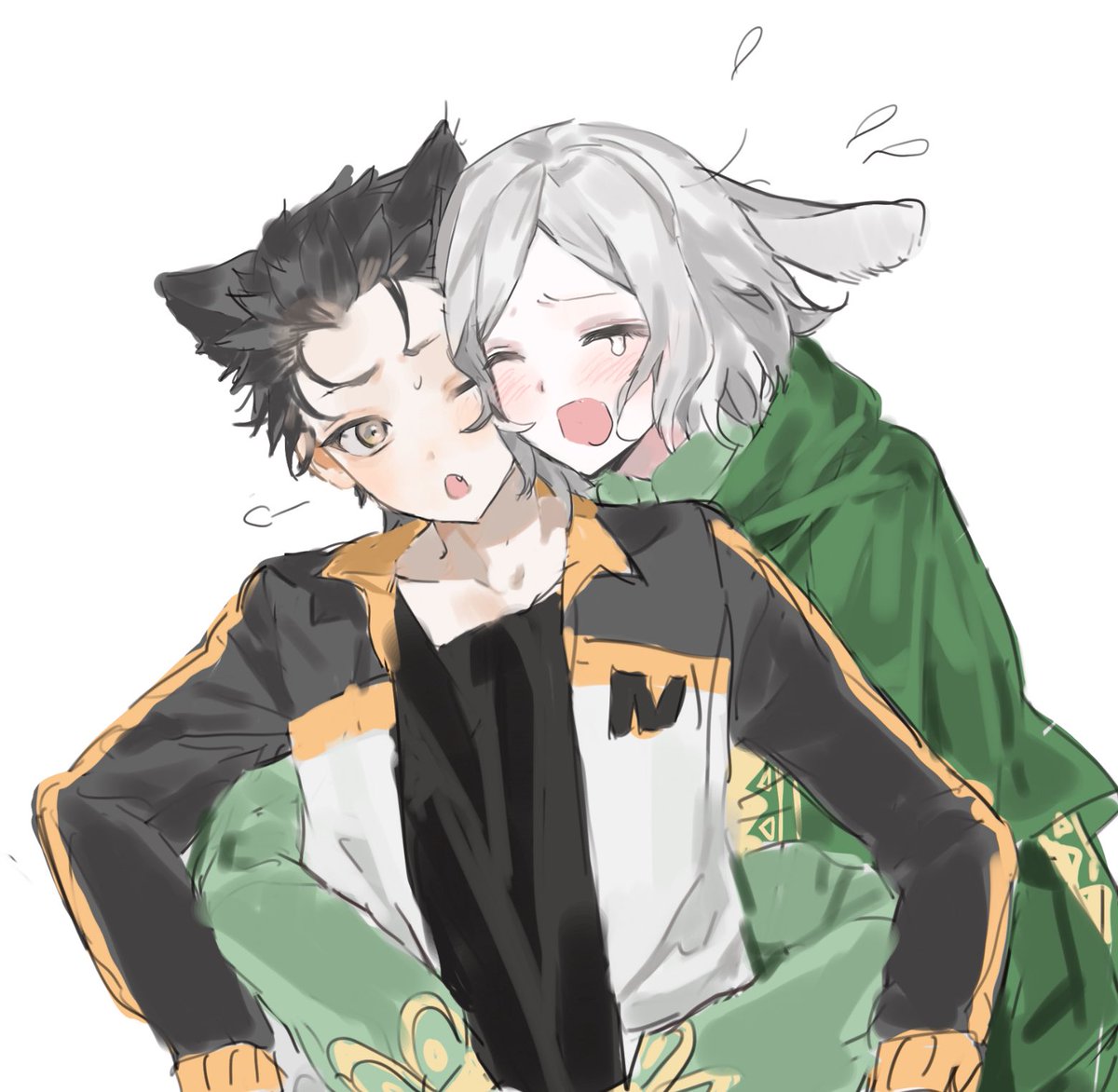 zuowei_6's tweet photo. #オトスバ 
🐰🐱 https://t.co/oLdePL44uB