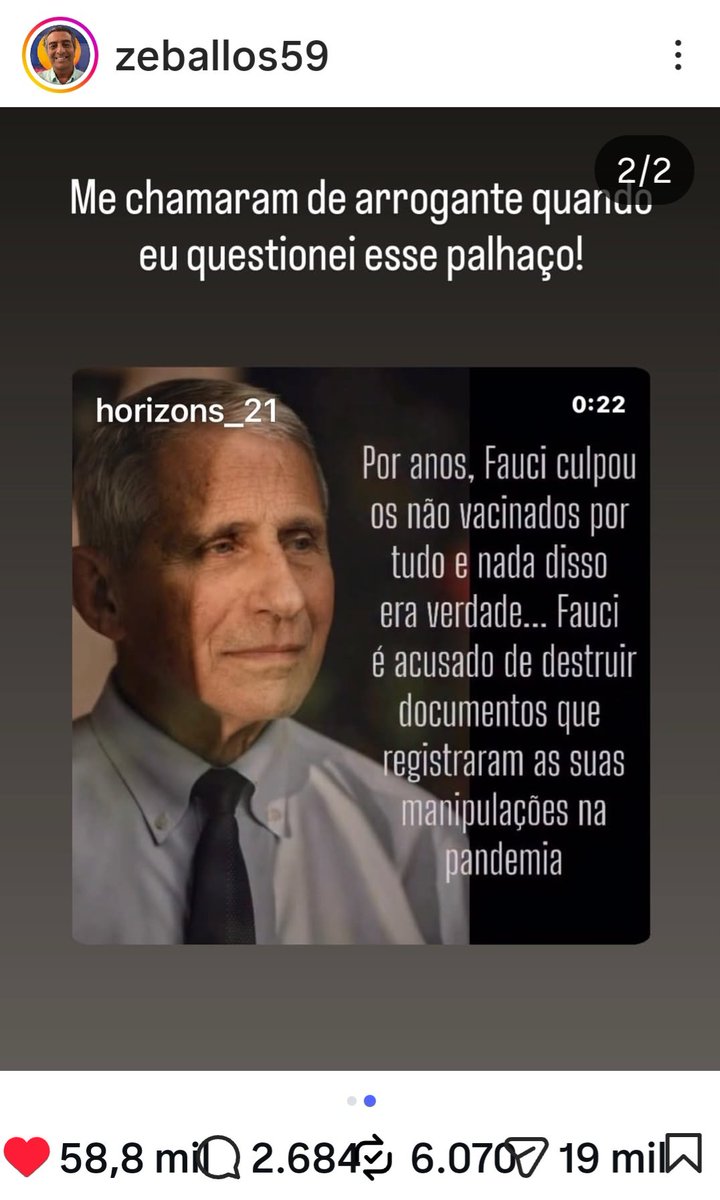 VanSchnaider's tweet photo. @DWirti A verdade aparece sempre!!
Bolsonaro sempre teve razão, comprou as drog4s mas não OBRIGOU ninguém a injet4r!! https://t.co/oJgBuv9x1I