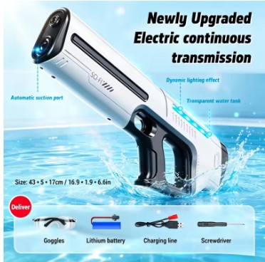 NextGadgetShop's tweet photo. Viral Electric Water Blaster | Rechargeable Auto Water Gun with Long Range
Buy: https://t.co/a8zpHmaZAK
#USA #Global #Hotdeals https://t.co/crBkx8Xb5X