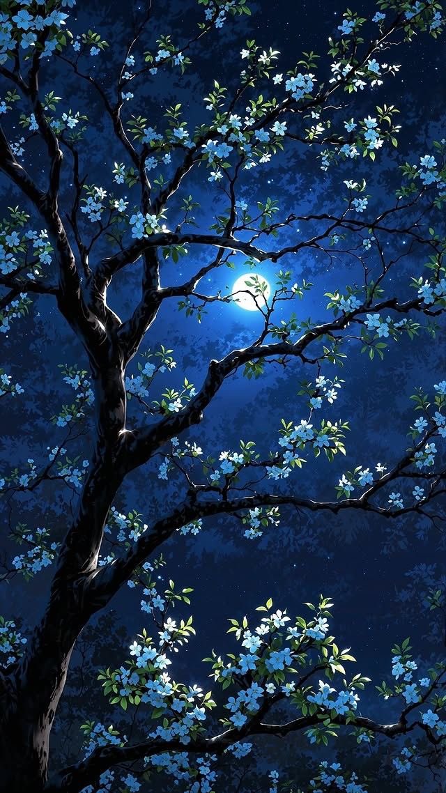 seraphicxc's tweet photo. Blue moon night https://t.co/1bjcjIm3og