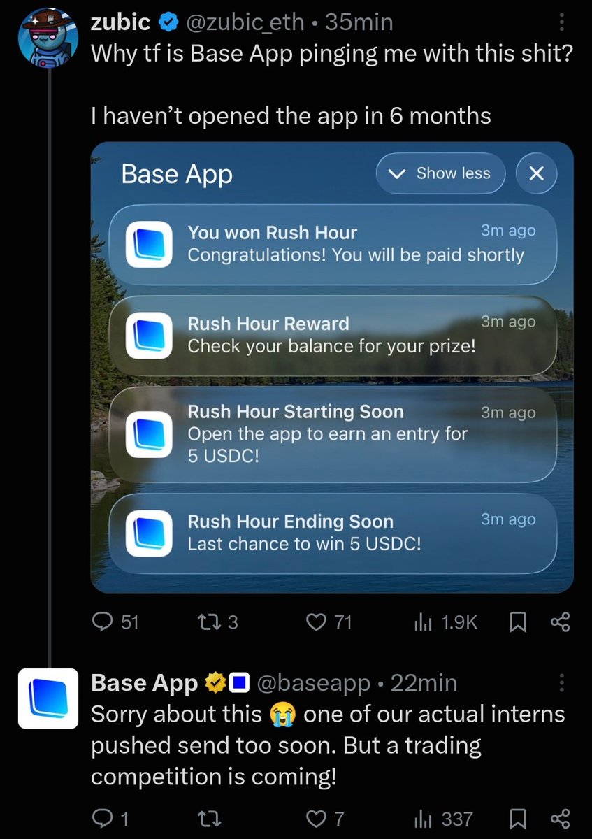 Based_Apps's tweet photo. @baseboss_ @baseapp always innovating

🤯
Trading competition is coming 🔥 https://t.co/u1QLCC7qZb