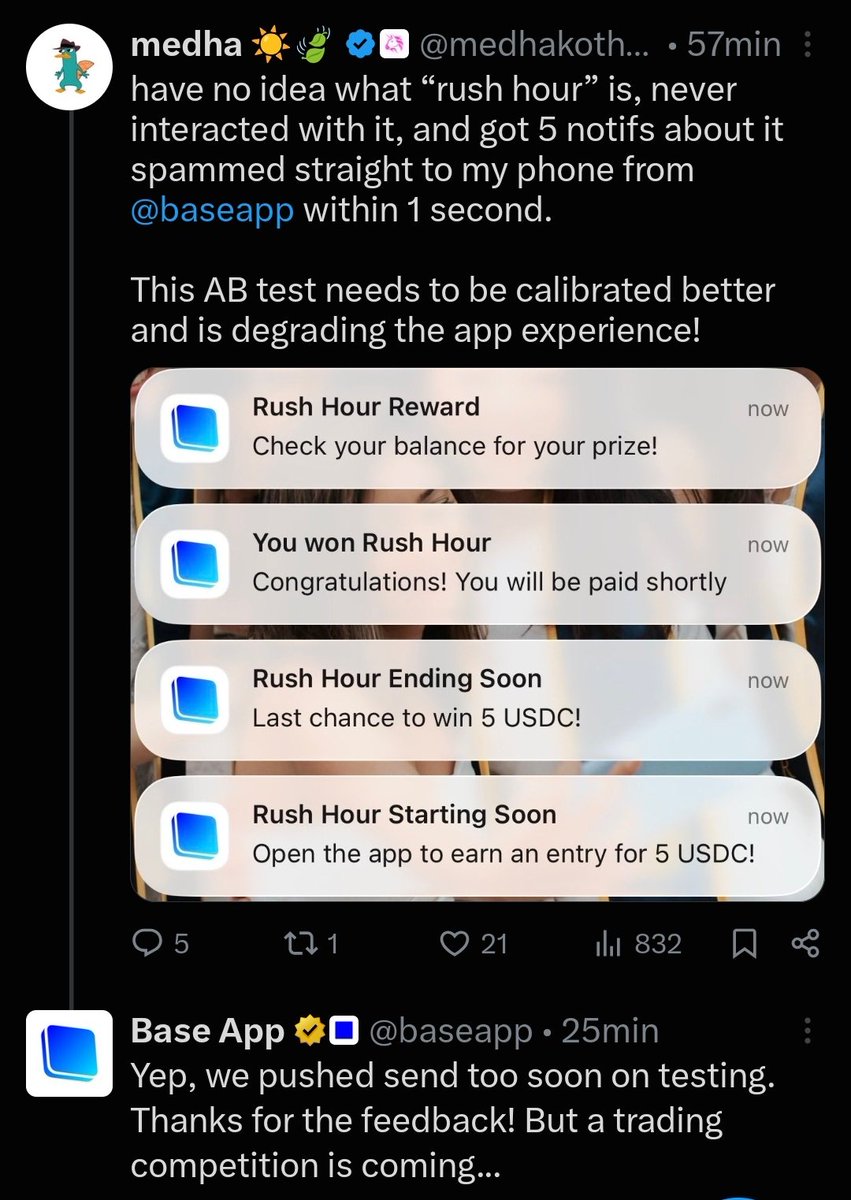 Based_Apps's tweet photo. @baseboss_ @baseapp always innovating

🤯
Trading competition is coming 🔥 https://t.co/u1QLCC7qZb