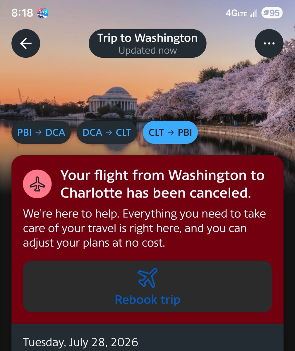 JayBoating's tweet photo. @AmericanAir get your stuff together I'm on board my plane out on the tarmac and you canceled the flight get your computers together this is bologna 5 hours waiting and now they're telling us this is your it allergy issue https://t.co/6UkN9TWa0b
