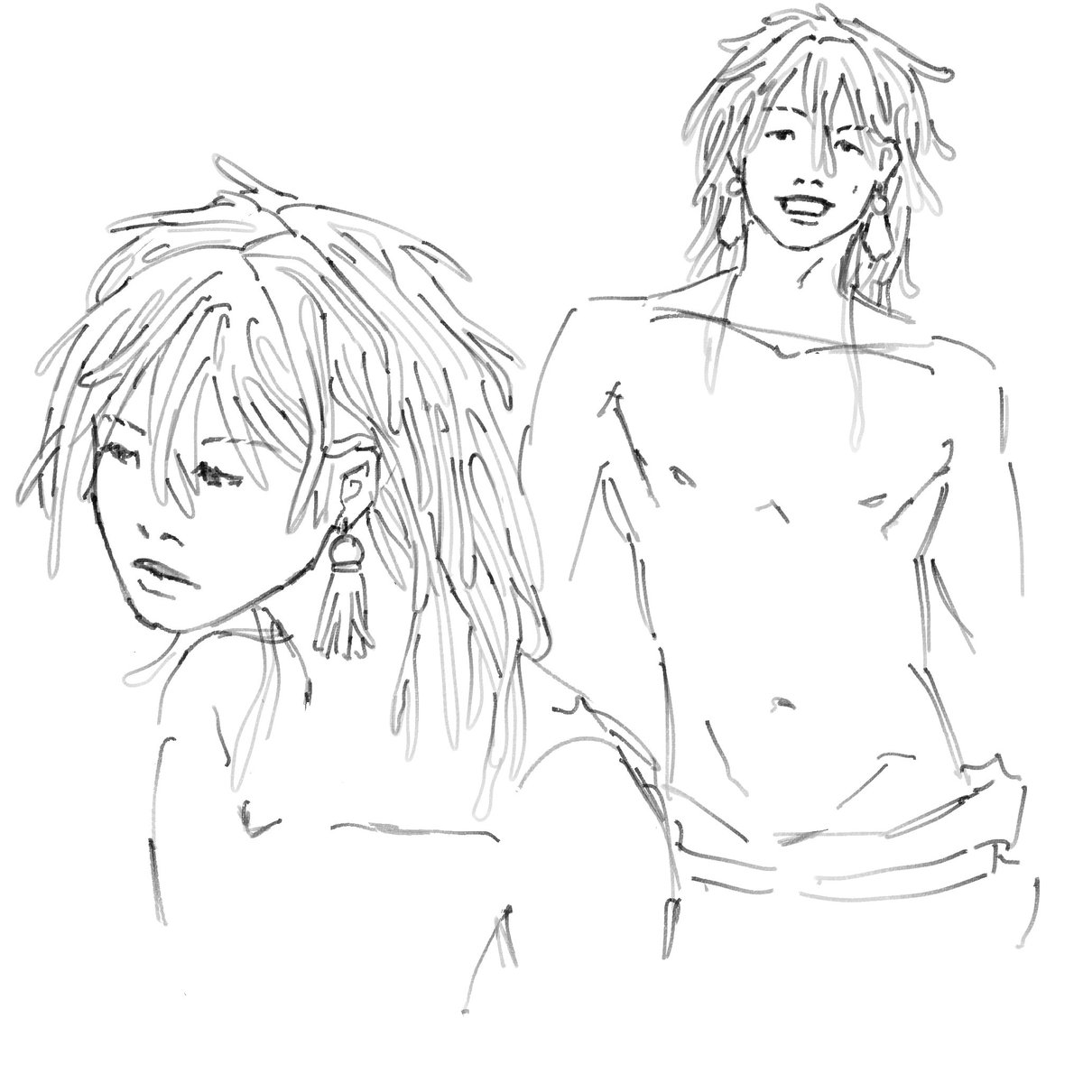 estrognpdstrian's tweet photo. Long hair zanka 
. I might color it later
#gachiart https://t.co/JNbDgWqTbZ