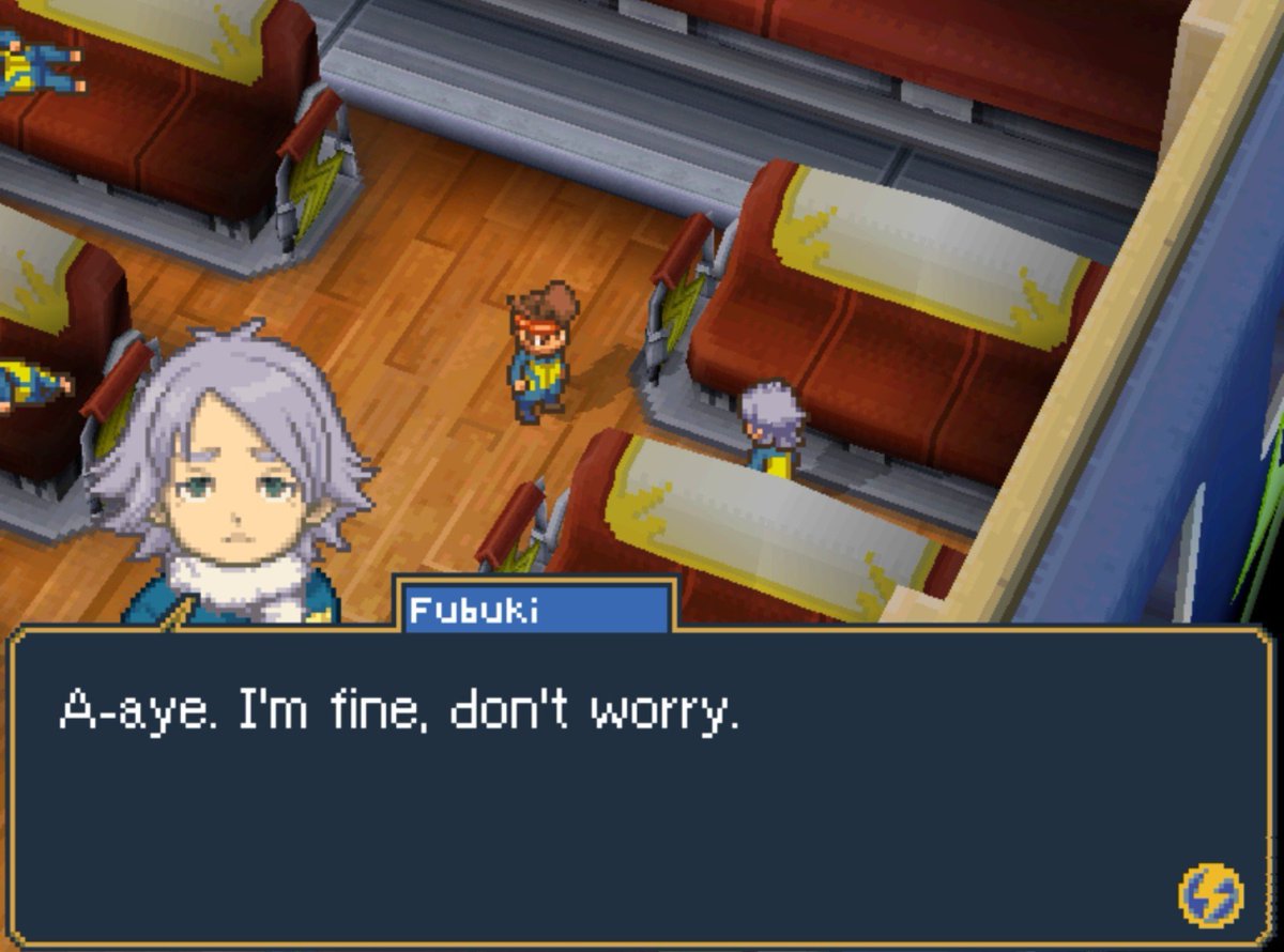 HepaiEn's tweet photo. A veces olvido mi odio a Endou (Mark para los panas europeos) durante toda la segunda temporada. 

Sabes que tiene problemas, sabes que está mal. Te despierta (el único encima) que está hablando solo y sofocado.. ¿y te rendis a la primera que te dice que ta bien? 

Pobre perro.. https://t.co/tL5G7PwOeD