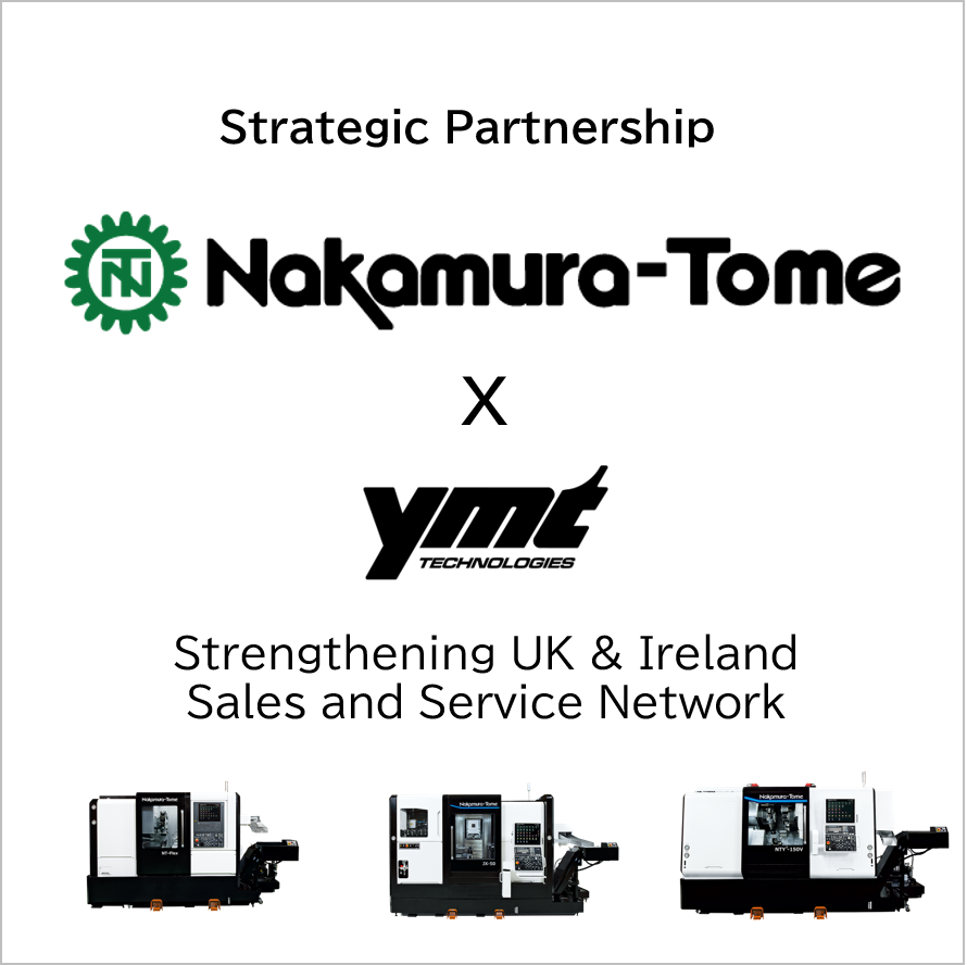 Nakamuratomen's tweet photo. Nakamura-Tome strengthens its UK & Ireland sales and service network through a strategic partnership with @YMTTechnologies.
Newsrelease
🔗https://t.co/KevEoVnuNC
#ntglobal #NakamuraTome #UKmfg #Ireland #CNCMachining #MultitaskingMachine https://t.co/PpOHfnWrjK