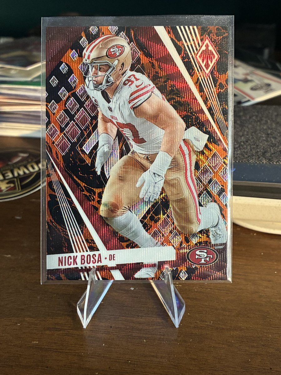 BigKatCard's tweet photo. Nick Bosa Phoenix /150 $5 https://t.co/pheTsSp3Hg