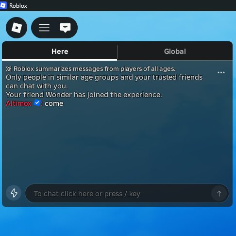 RoGameNews's tweet photo. It seems like Roblox has updated the Chat Box UI! ✨

#RobloxDevs #RobloxDev #RobloxUpdate #Roblox #UI #UX #New https://t.co/m6Ac3wkSzD