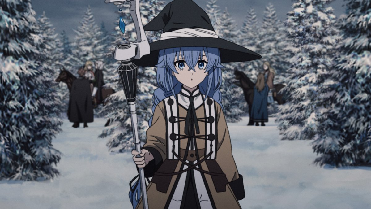 mushokutensei_A's tweet photo. 8月2日(日)放送!!
「 #無職転生Ⅲ」第6話
先行場面カット&amp;あらすじ公開!!
￣￣￣￣￣￣￣￣￣￣￣￣￣
第6話「修羅場再び？」
▶https://t.co/CJ0kMSdpj3

24:00 TOKYO MX・BS11
25:30 サンテレビ／24:45 KBS京都
ABEMA・dアニメストア
地上波同時/最速配信 https://t.co/L3IpMlbDhX