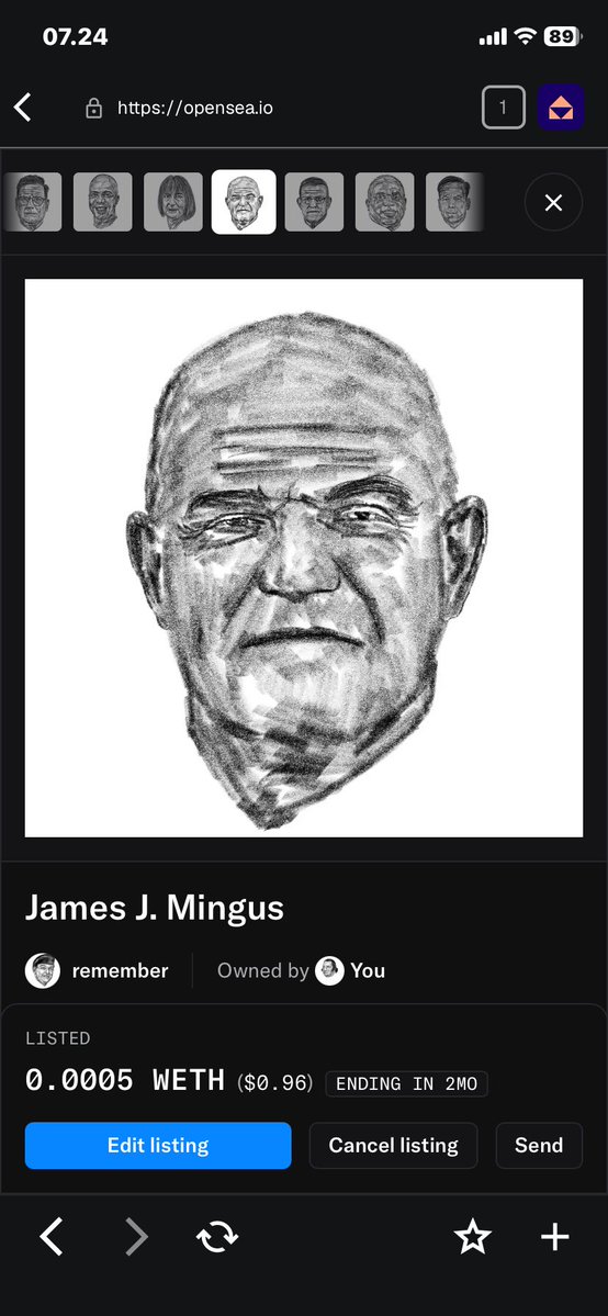 Djancoki_'s tweet photo. New drop: "James J. Mingus" 🎨🎖️
A detailed pencil-sketch tribute honoring General James J. Mingus and his distinguished military leadership & service.
Live on @OpenSea for 0.0005 WETH ($0.96).
Link in bio to collect! 🔗👇
#NFT #OpenSeaNFT #CryptoArt https://t.co/0dFOy0ZdFZ