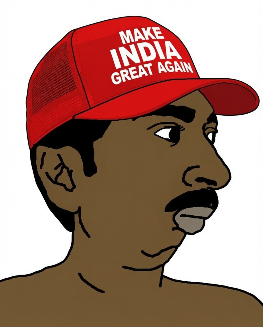 WorldWarPoo's tweet photo. We will make India great again

Superpower by 2030 saar! https://t.co/xH11ANnvEA