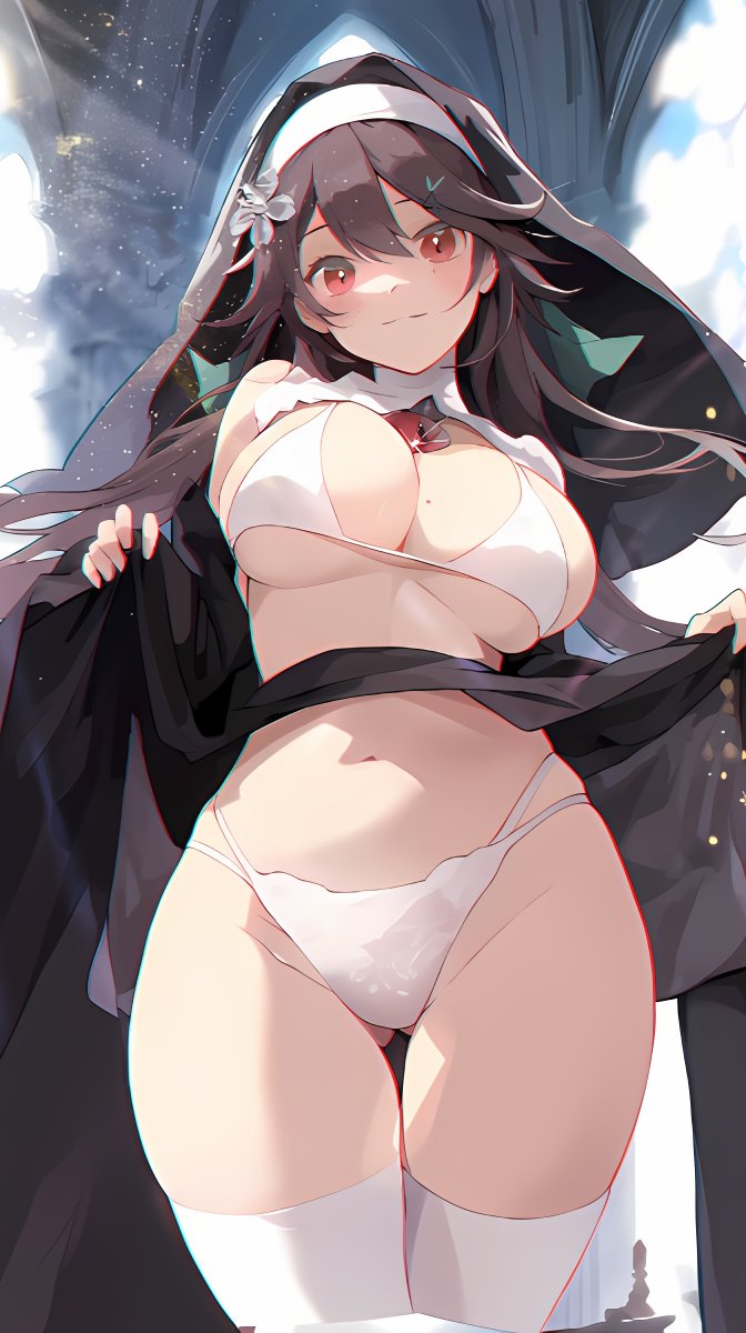 meunier885's tweet photo. 🌌  
she’s literally 𝖙𝖍𝖊 moment ✨ #AIArt #AnimeArt #DarkBeauty https://t.co/wEXrWwwnQa