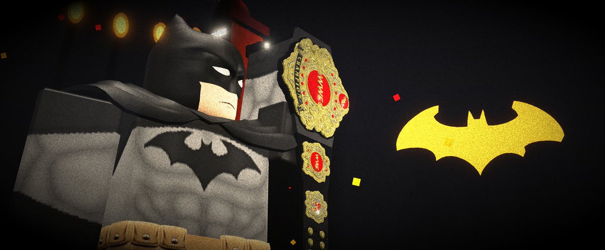 WWCROBLOX's tweet photo. WHAT THE HELL DID WE JUST WITNESSED?!

The mystery opponent for Bac Darrien has been revealed...

IT'S THE BATMAN!

The Dark Knight has ended Bac Darrien's reign, bringing an era of dominance to a stunning close.

The arena is in complete disbelief. Fans are on their feet. No one expected Batman to answer the challenge and now he's standing tall with the championship.

The beginning of a new era.

THE DARK KNIGHT HAS ARRIVED.

#WWC2026